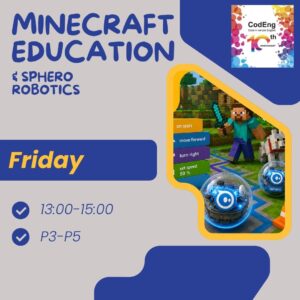 Minecraft Education + Sphero Robotics